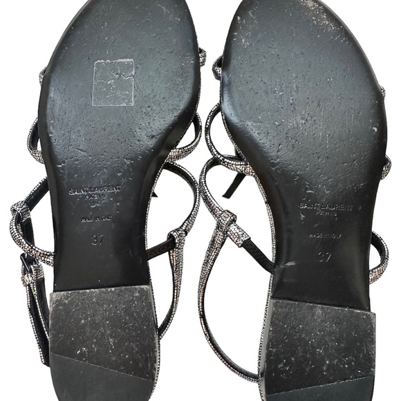 YSL Saint Laurent Sandals, Size 37 - Picture 3 of 3